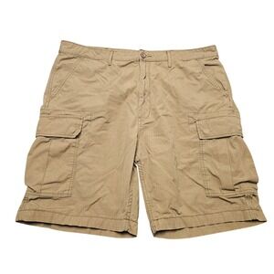 Levis Cargo Shorts Size 40 Brown Ripstop Utility Hiking Outdoor Casual Gorpcore